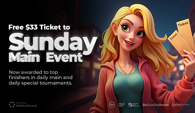 Sunday Main Event tickets promotion
